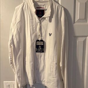 Men's Classic White Lightweight Jacket
